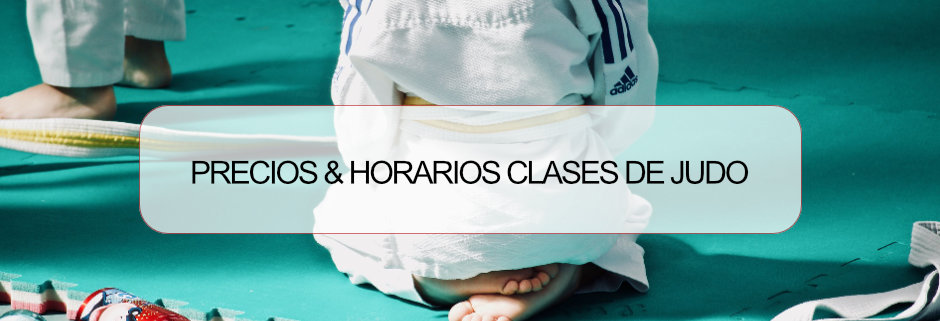 Horarios y precios clases de judo